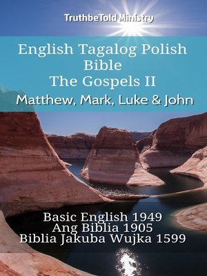 cover image of English Tagalog Polish Bible--The Gospels II--Matthew, Mark, Luke & John
